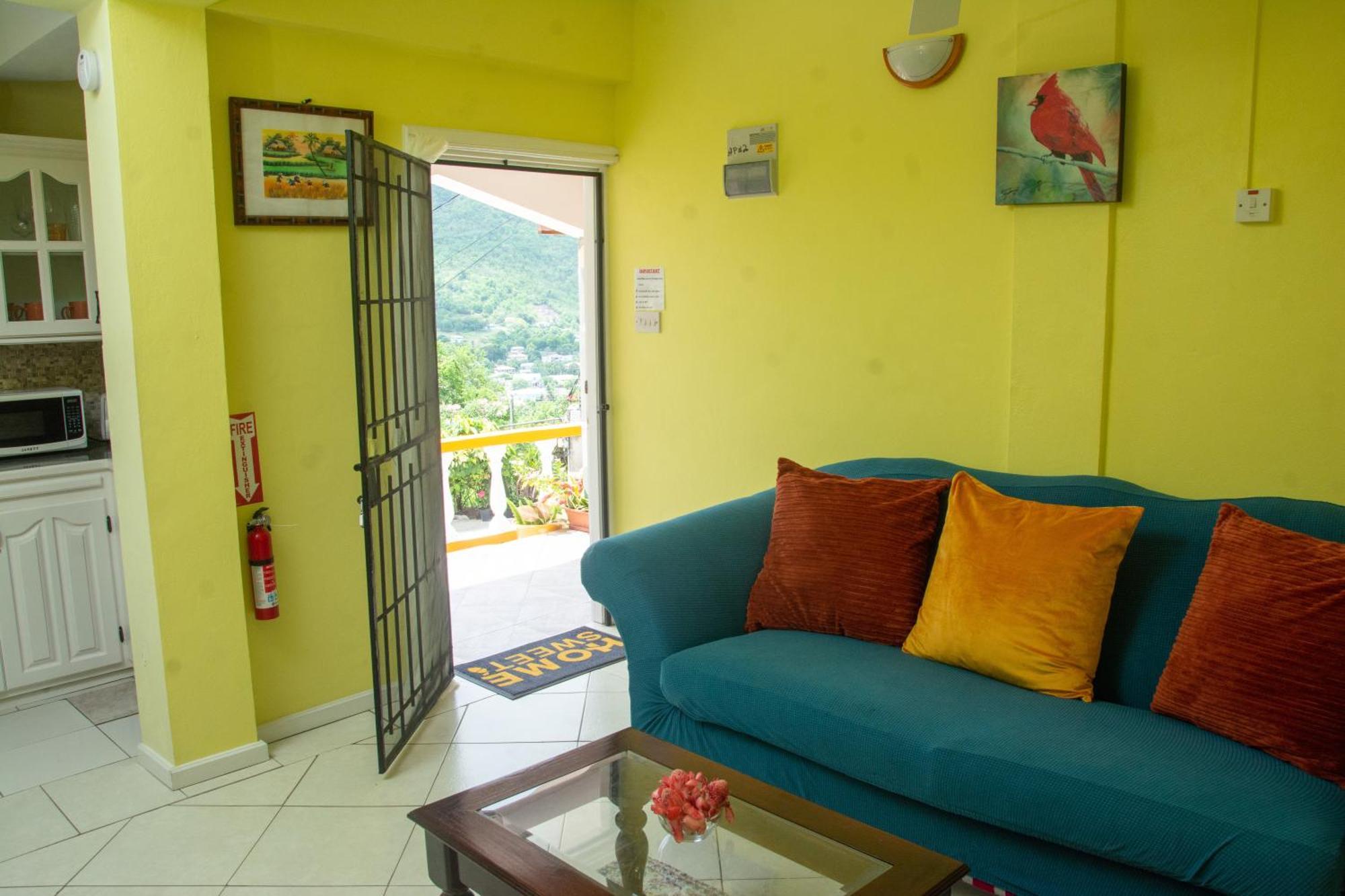 Mountain View Apartments Gros Islet Exteriör bild