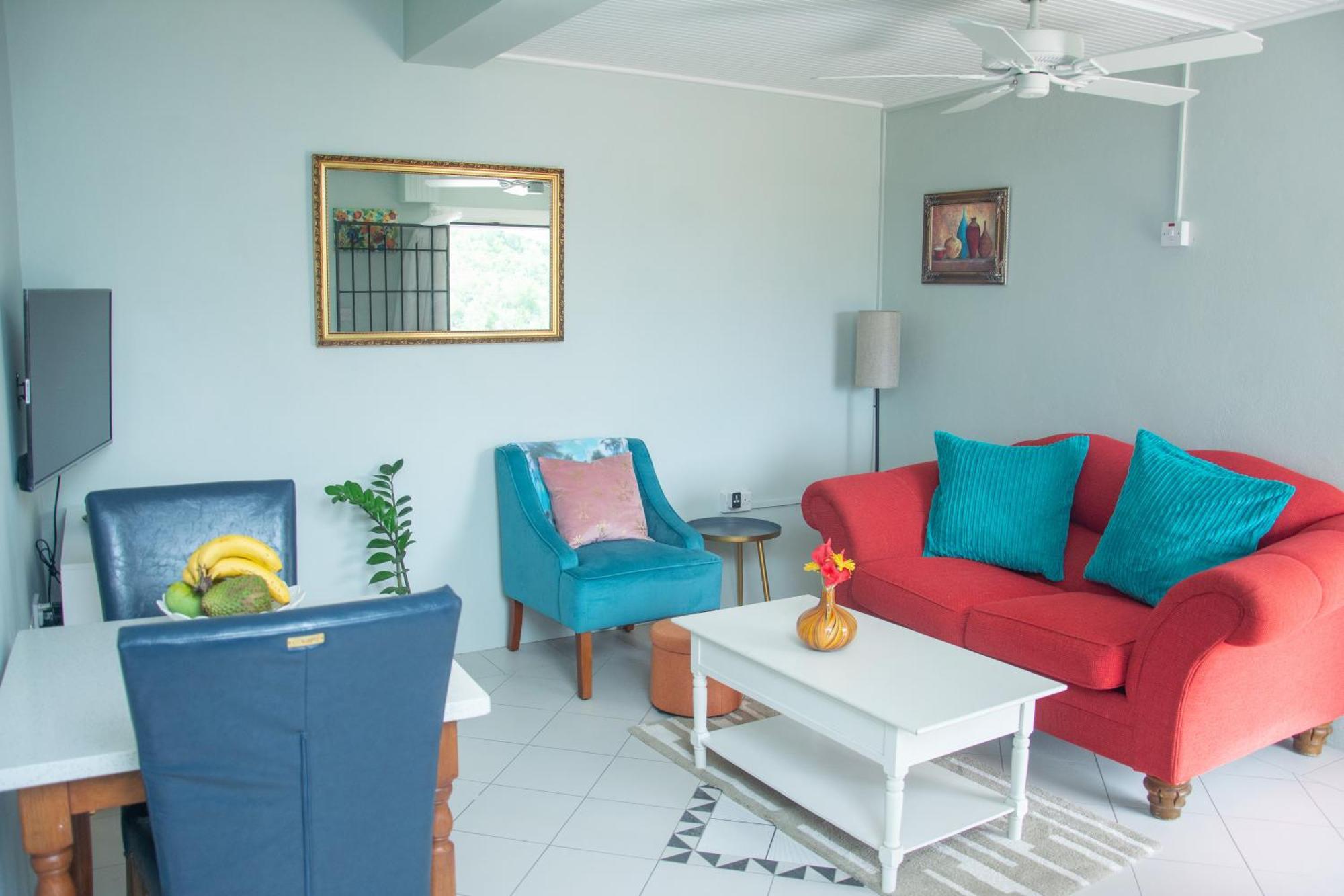 Mountain View Apartments Gros Islet Exteriör bild